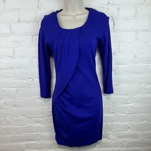 Diane Von Furstenberg Patera Sheath Dress Blue Women’s Size 0